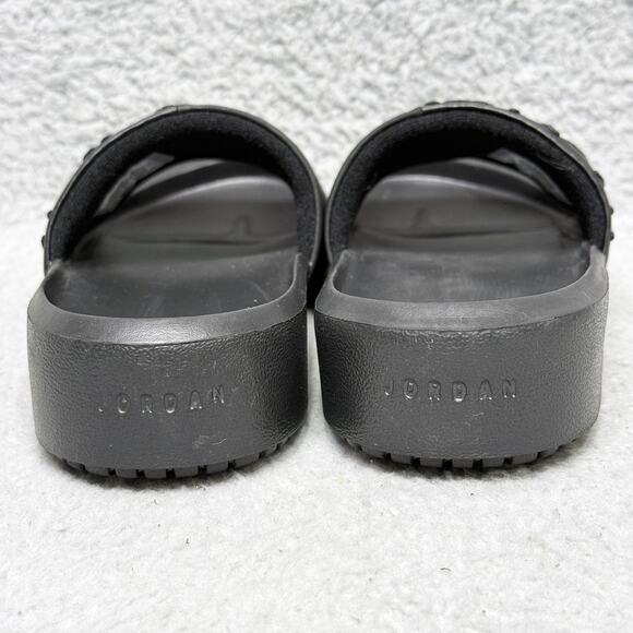 Jordan Nola Slide Womens Size 6 Slip On Comfort Sandals Black CZ8027-001 - Picture 4 of 9